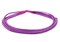 The Bead Chest Dark Magenta Vinyl Phono Record Beads 4mm Ghana African Purple Heishi 33 Inch Strand Handmade